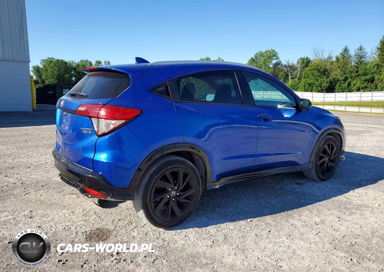 2022 Honda Hr-V Sport VIN:3CZRU6H1XNM743582 - 3