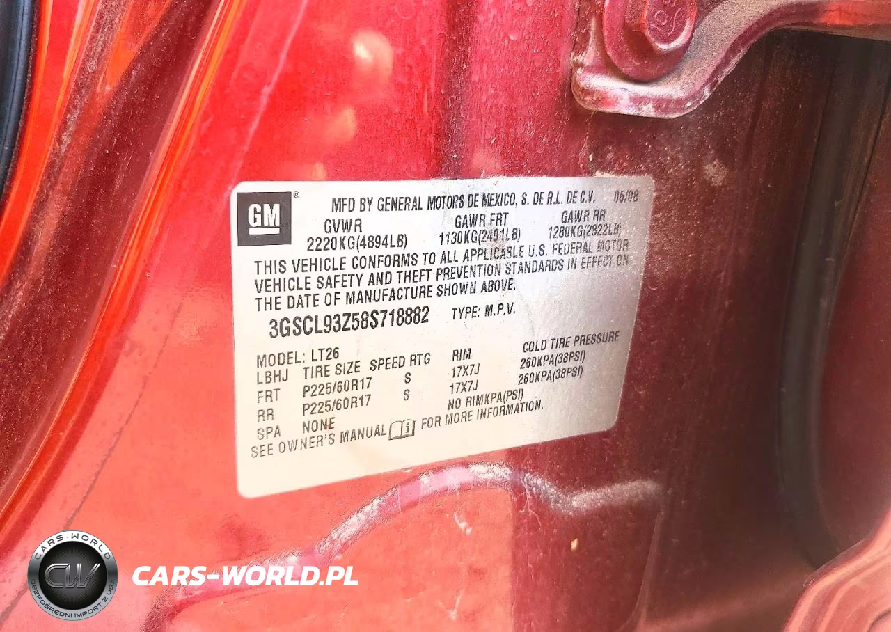 2008 Saturn Vue Hybrid VIN:3GSCL93Z58S718882 - 13