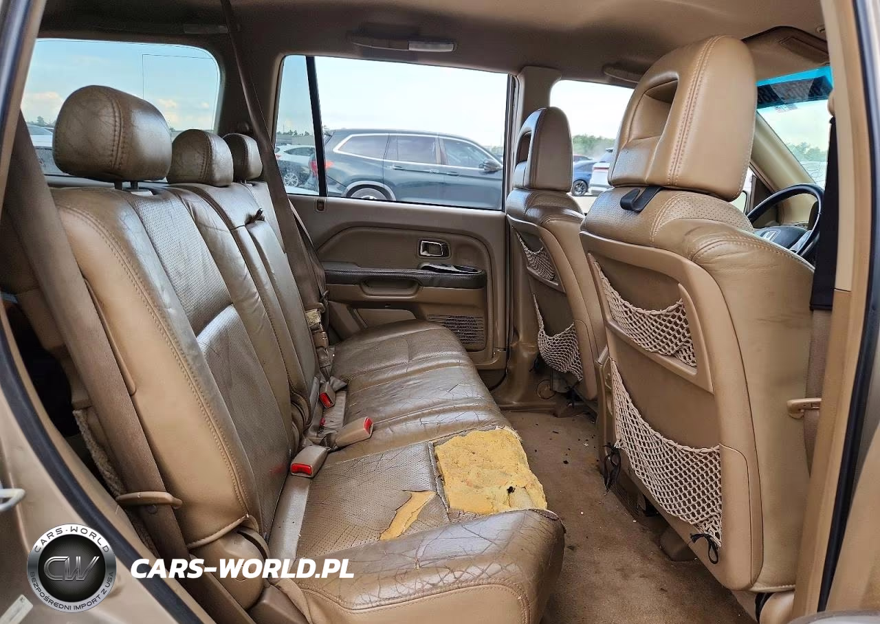 2004 Honda Pilot Exl VIN:2HKYF18764H608011 - 11