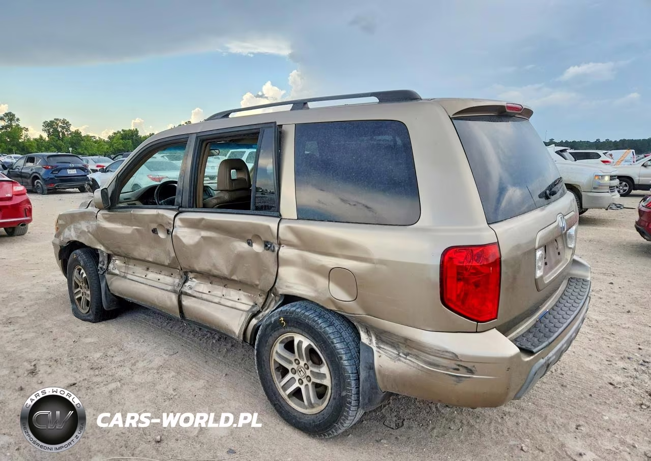 2004 Honda Pilot Exl VIN:2HKYF18764H608011 - 2