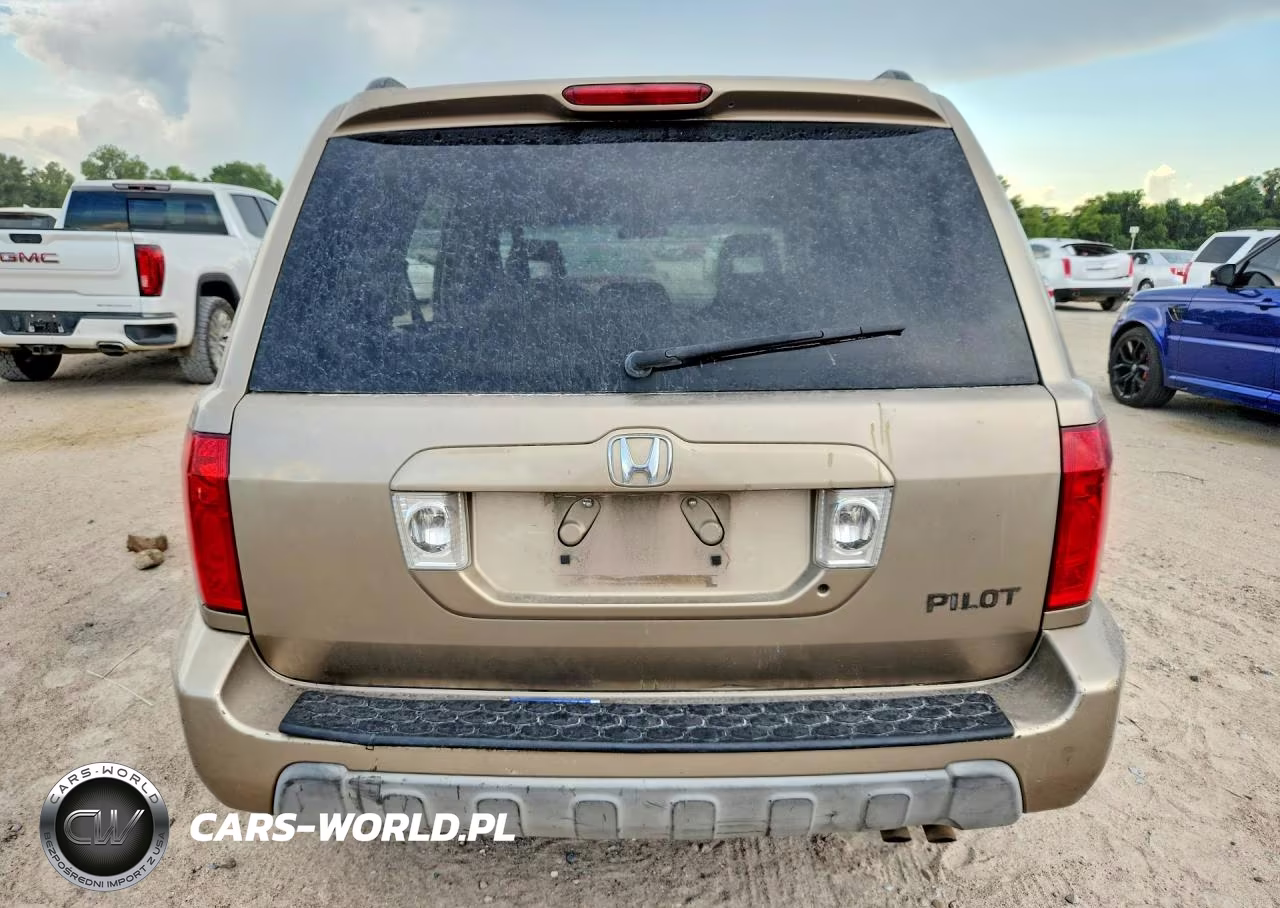 2004 Honda Pilot Exl VIN:2HKYF18764H608011 - 6