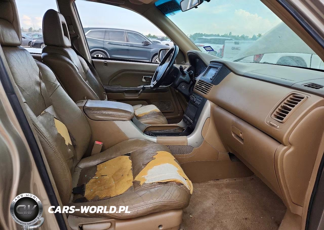 2004 Honda Pilot Exl VIN:2HKYF18764H608011 - 7