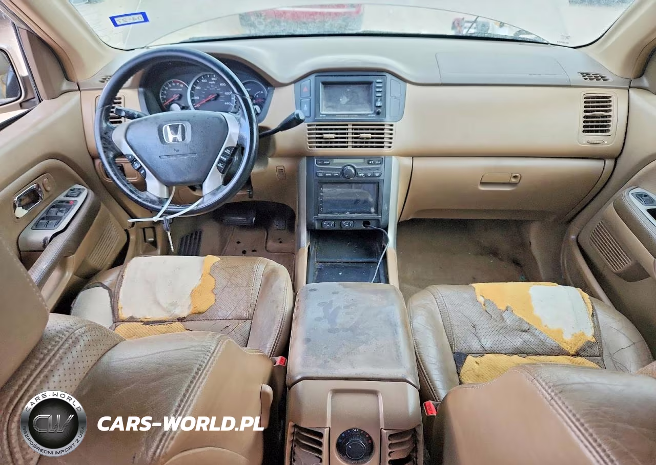 2004 Honda Pilot Exl VIN:2HKYF18764H608011 - 8