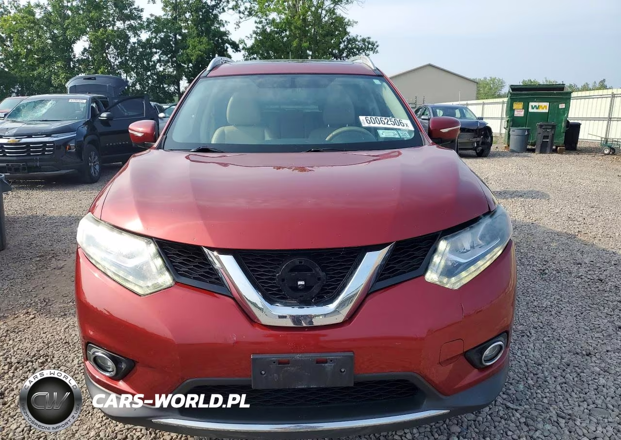 2015 Nissan Rogue Sl VIN:5N1AT2MV6FC770008 - 5