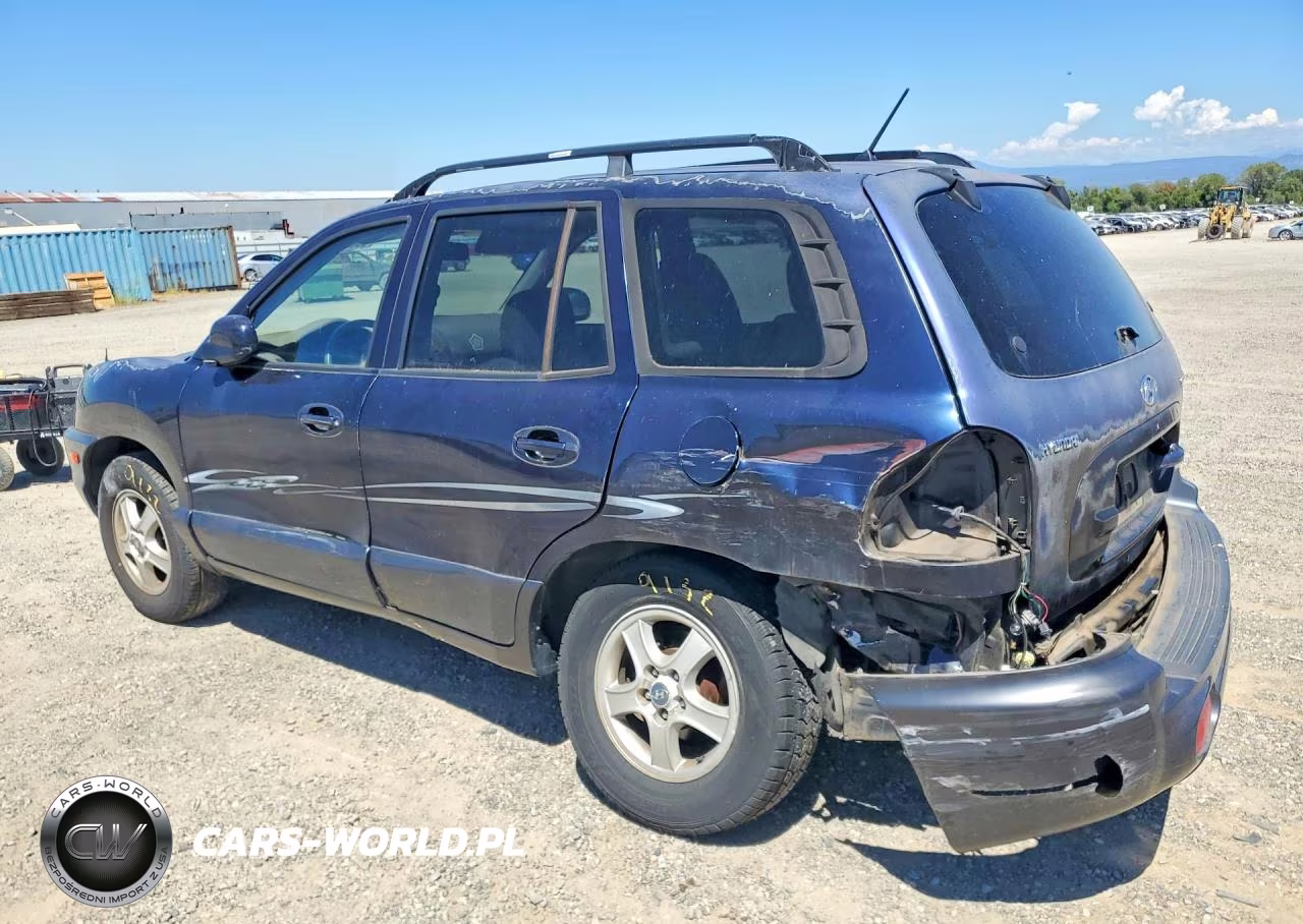 2004 Hyundai Santa Fe Gl VIN:KM8SB12BX4U812309 - 2