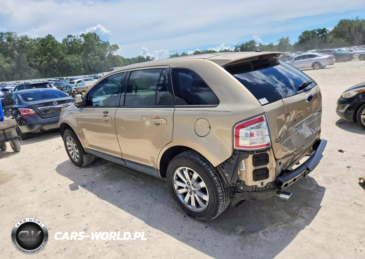 2007 Ford Edge Sel Plus VIN:2FMDK39C87BB34124 - 2