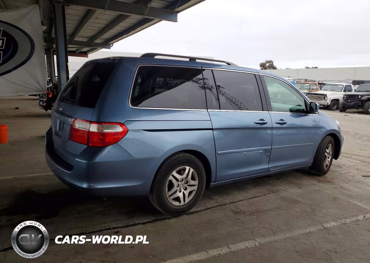 2006 Honda Odyssey Ex VIN:5FNRL38446B093669 - 3