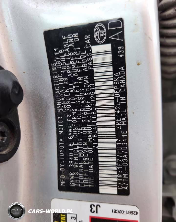 2011 Toyota Corolla S VIN:2T1BU4EE8BC682613 - 12