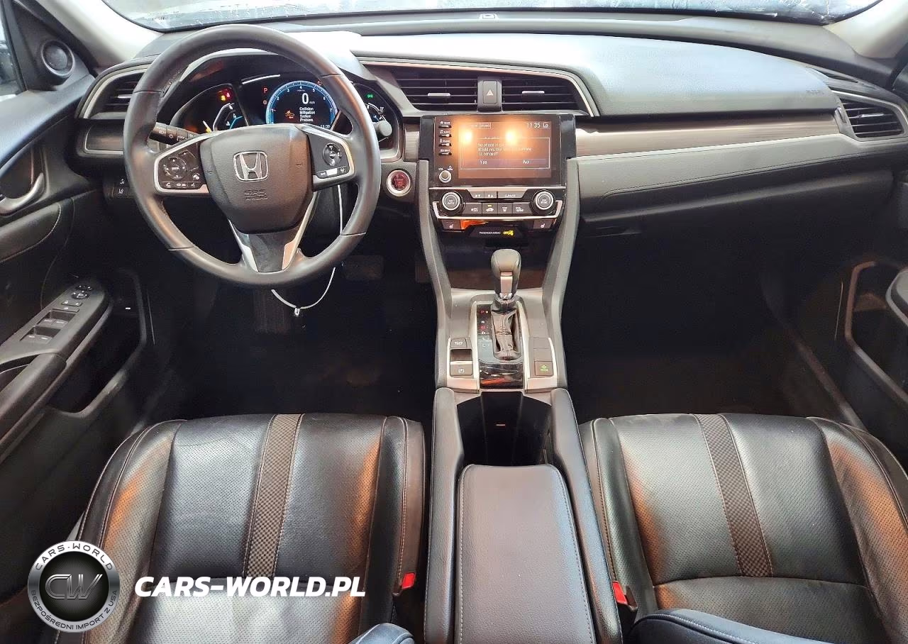 2019 Honda Civic Exl VIN:19XFC1F75KE001974 - 8