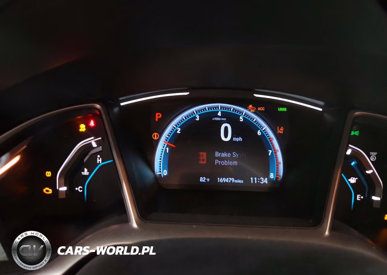 2019 Honda Civic Exl VIN:19XFC1F75KE001974 - 9
