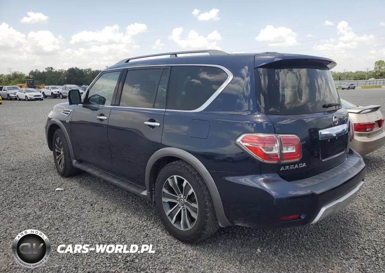 2018 Nissan Armada Sl VIN:JN8AY2NC7J9555511 - 2