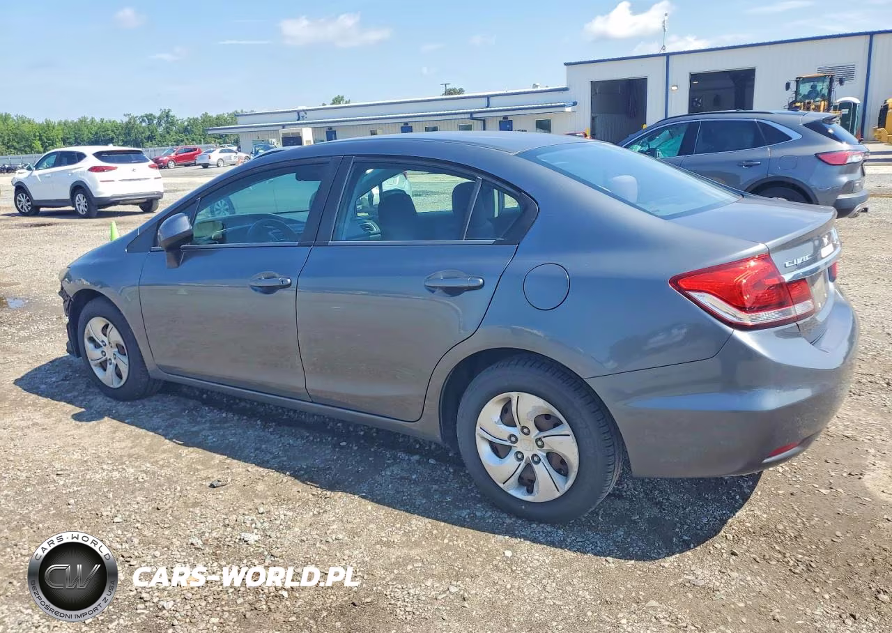 2013 Honda Civic Lx VIN:19XFB2F57DE210434 - 2
