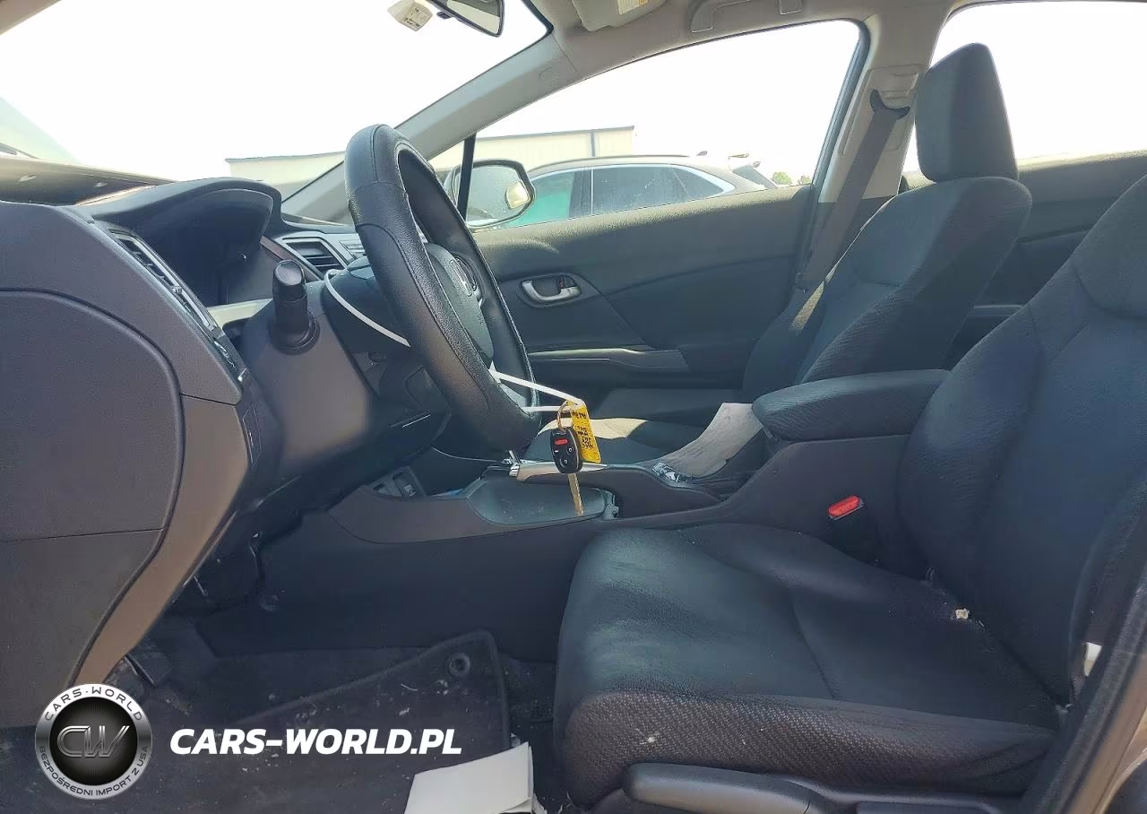 2013 Honda Civic Lx VIN:19XFB2F57DE210434 - 7