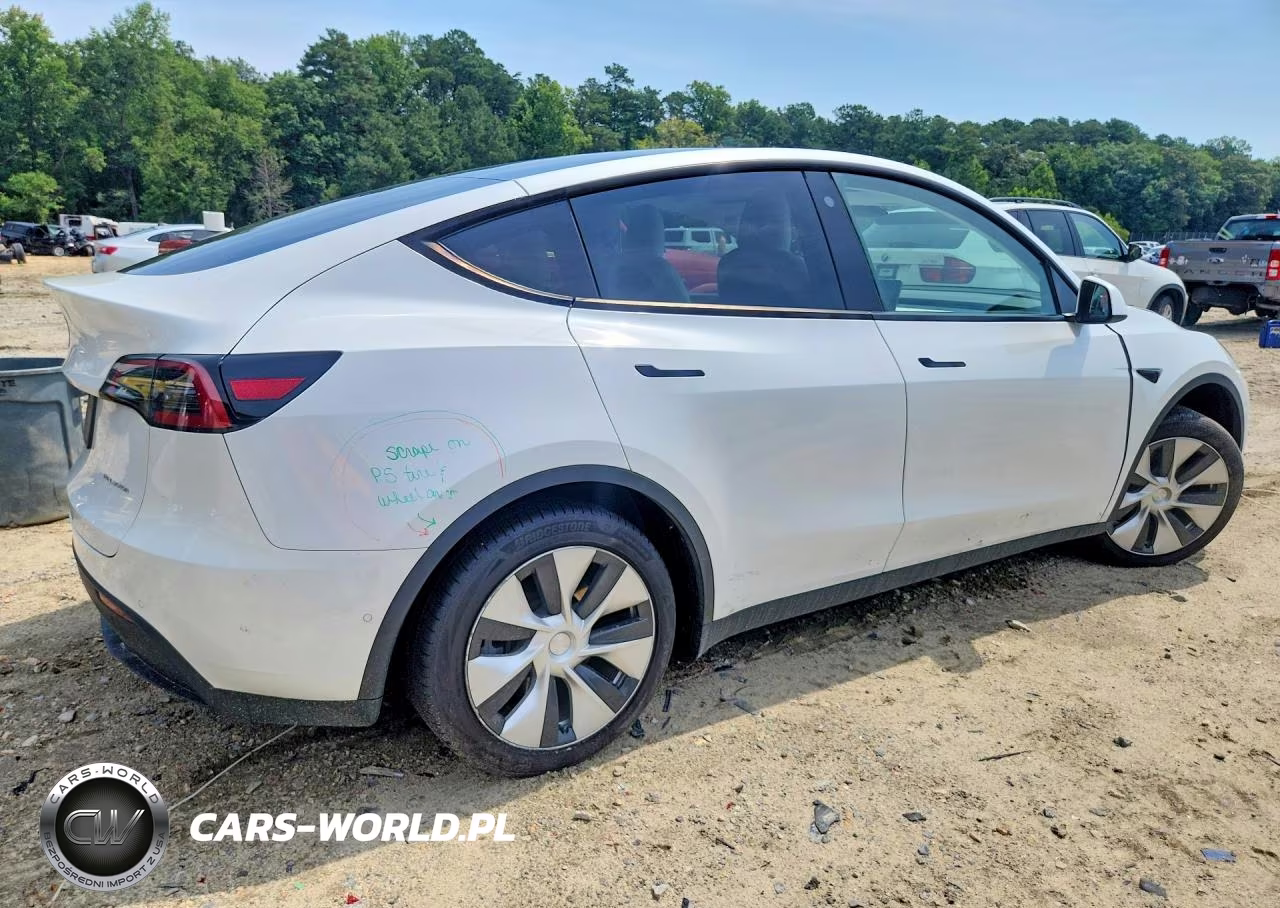 2022 Tesla Model Y VIN:7SAYGDEEXNF508434 - 3