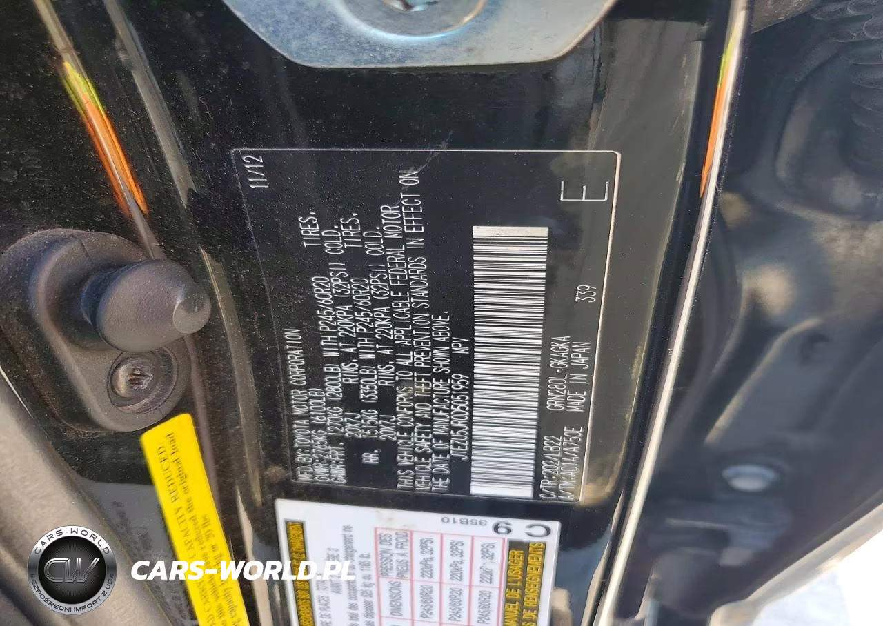 2013 Toyota 4Runner Limited VIN:JTEZU5JR0D5051959 - 12