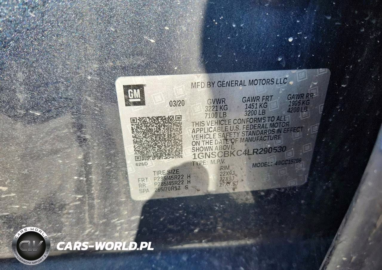 2020 Chevrolet Tahoe C1500 Lt VIN:1GNSCBKC4LR290530 - 13