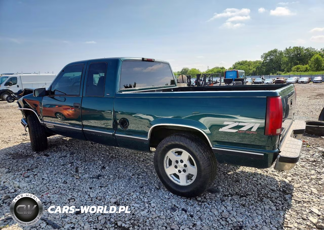 1998 GMC Sierra K1500 VIN:2GTEK19R6W1527769 - 2