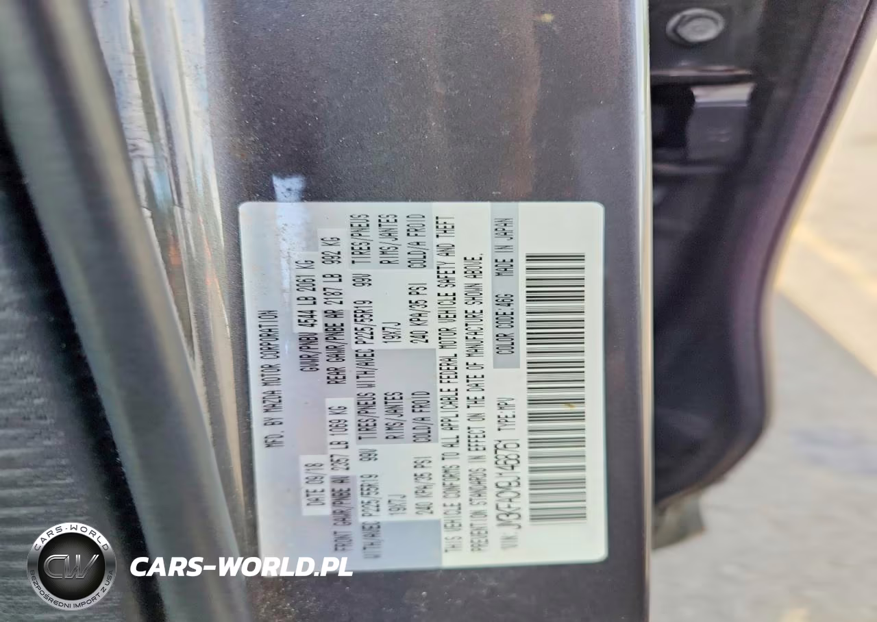 2018 Mazda Cx-5 Touring VIN:JM3KFACM9J1468761 - 12