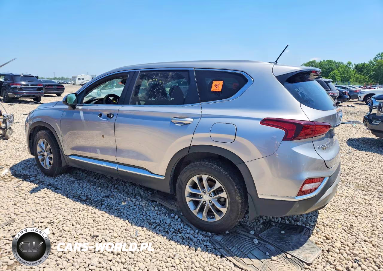 2020 Hyundai Santa Fe Se VIN:5NMS23AD6LH198707 - 2