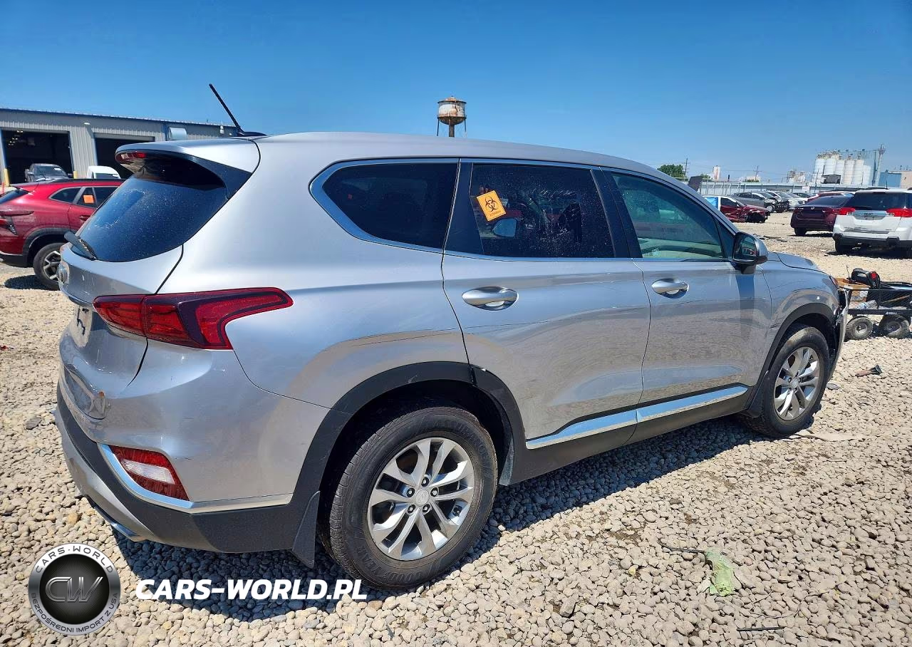 2020 Hyundai Santa Fe Se VIN:5NMS23AD6LH198707 - 3