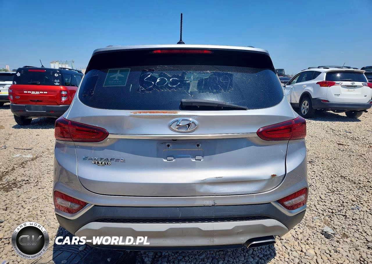 2020 Hyundai Santa Fe Se VIN:5NMS23AD6LH198707 - 6