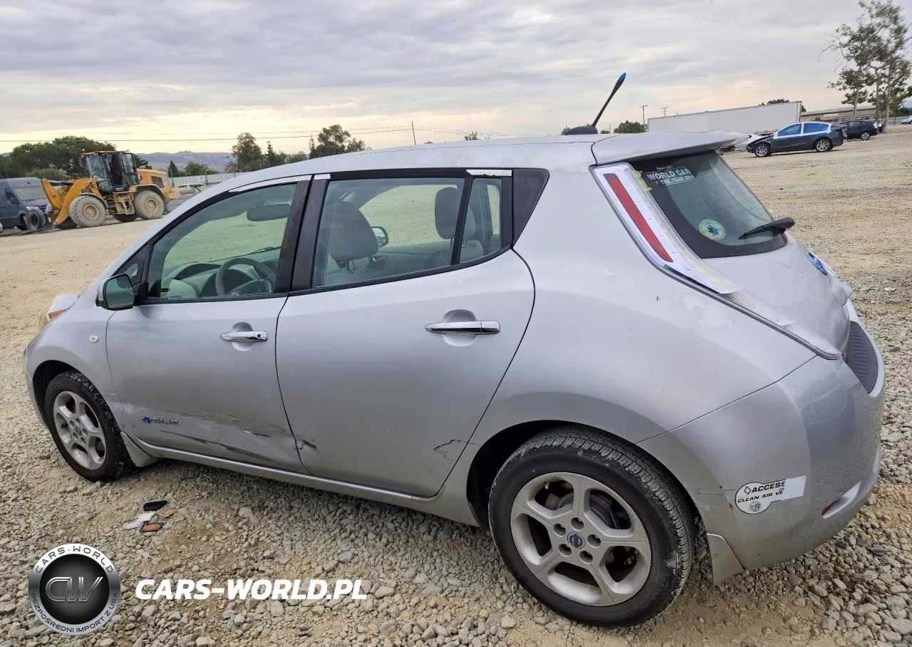 2011 Nissan Leaf Sv VIN:JN1AZ0CP8BT009214 - 2