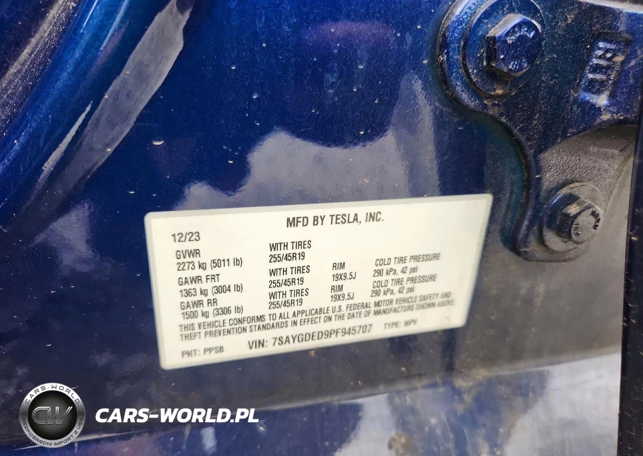 2023 Tesla Model Y VIN:7SAYGDED9PF945707 - 13