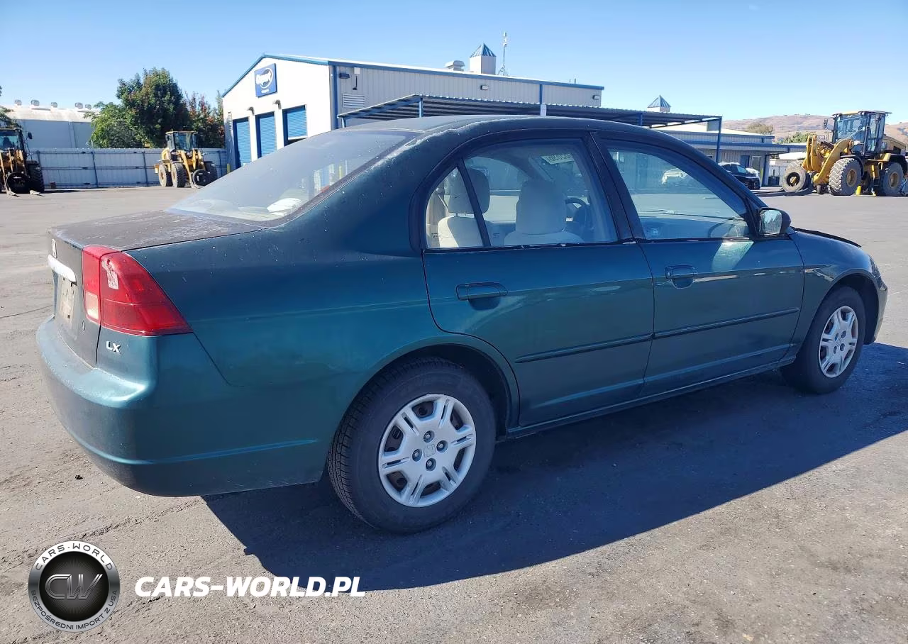 2002 Honda Civic Lx VIN:2HGES16562H543846 - 3