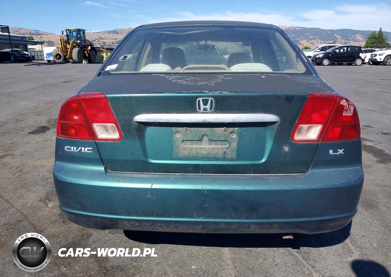 2002 Honda Civic Lx VIN:2HGES16562H543846 - 6