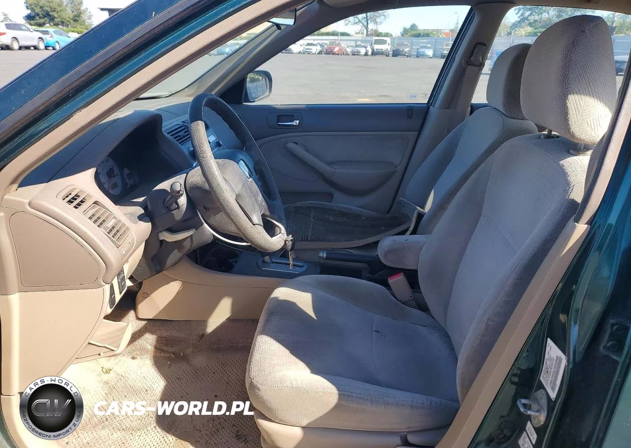 2002 Honda Civic Lx VIN:2HGES16562H543846 - 7