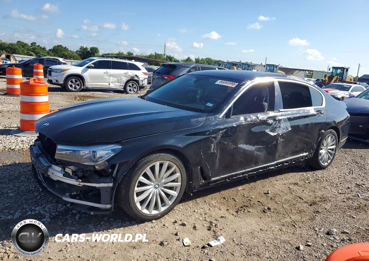 2017 BMW 740 VIN:WBA7E2C34HG741253 - 1