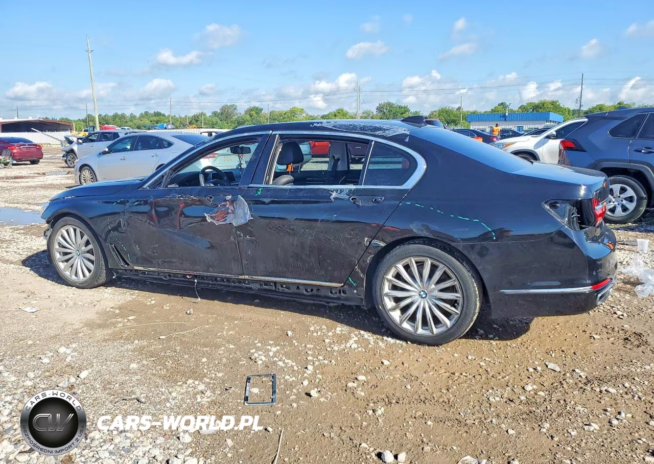 2017 BMW 740 VIN:WBA7E2C34HG741253 - 2