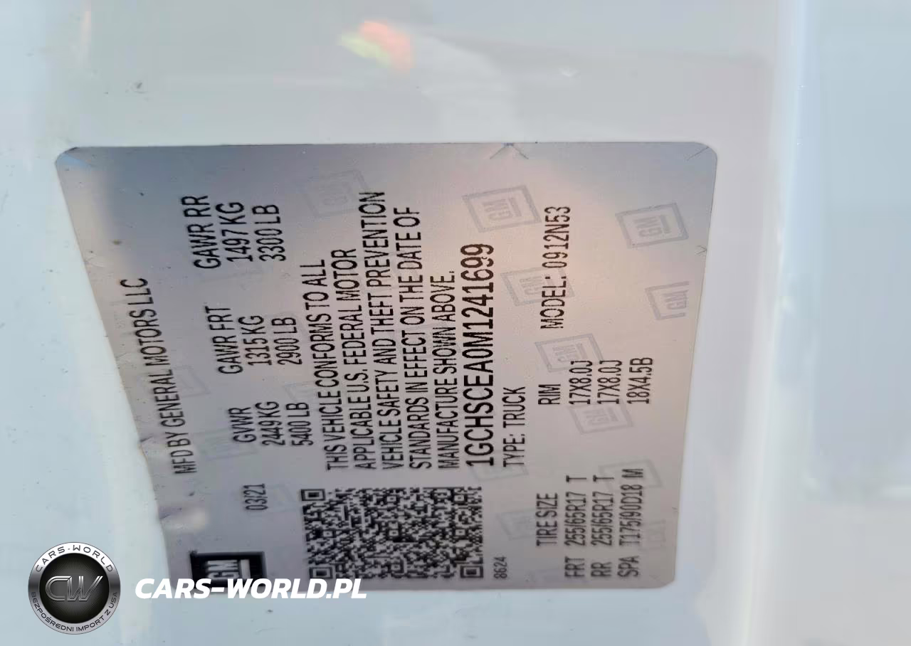 2021 Chevrolet Colorado Lt VIN:1GCHSCEA0M1241699 - 13