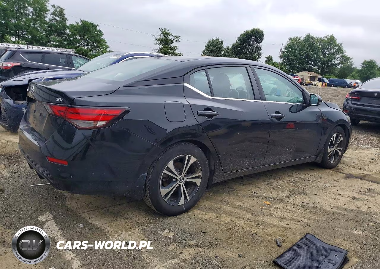 2020 Nissan Sentra Sv VIN:3N1AB8CV7LY311071 - 3