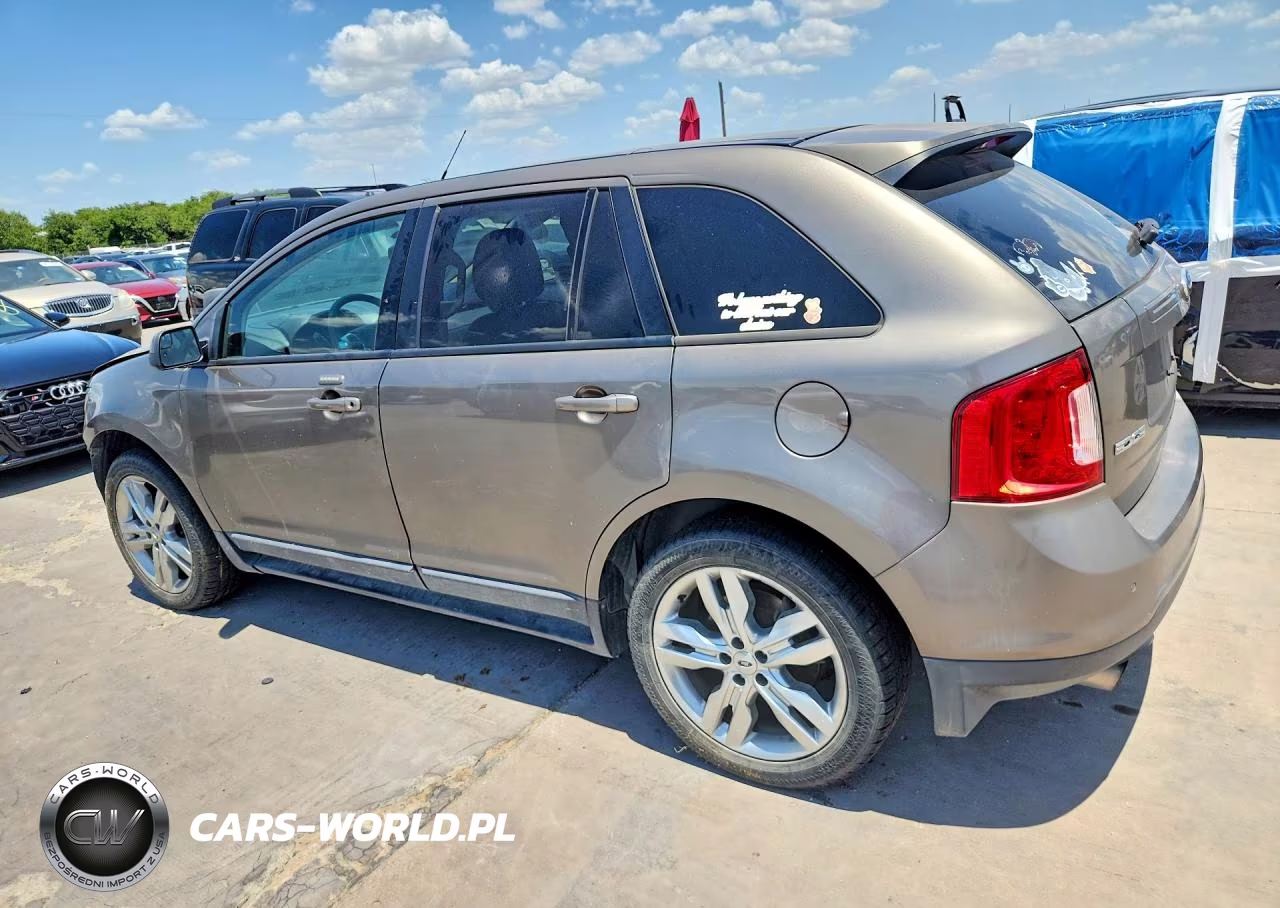 2013 Ford Edge Sel VIN:2FMDK3J97DBC12825 - 2