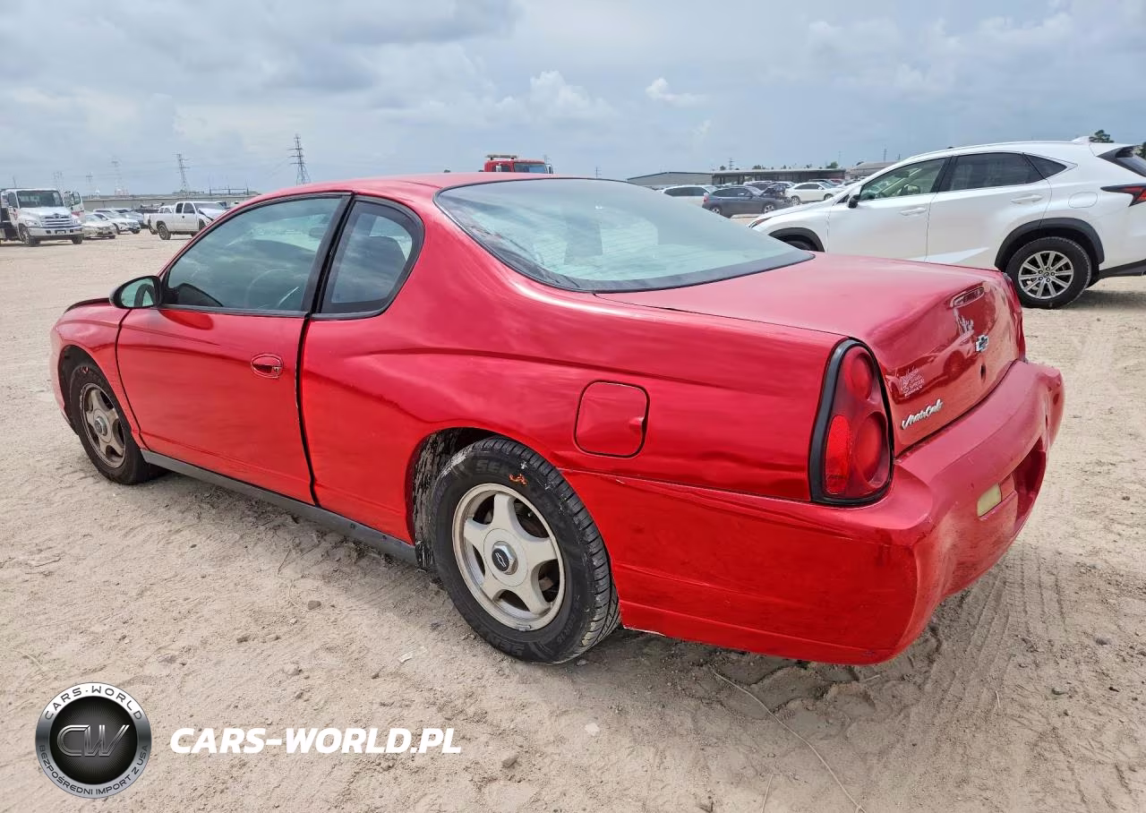 2004 Chevrolet Monte Carlo Ls VIN:2G1WW12E249258483 - 2