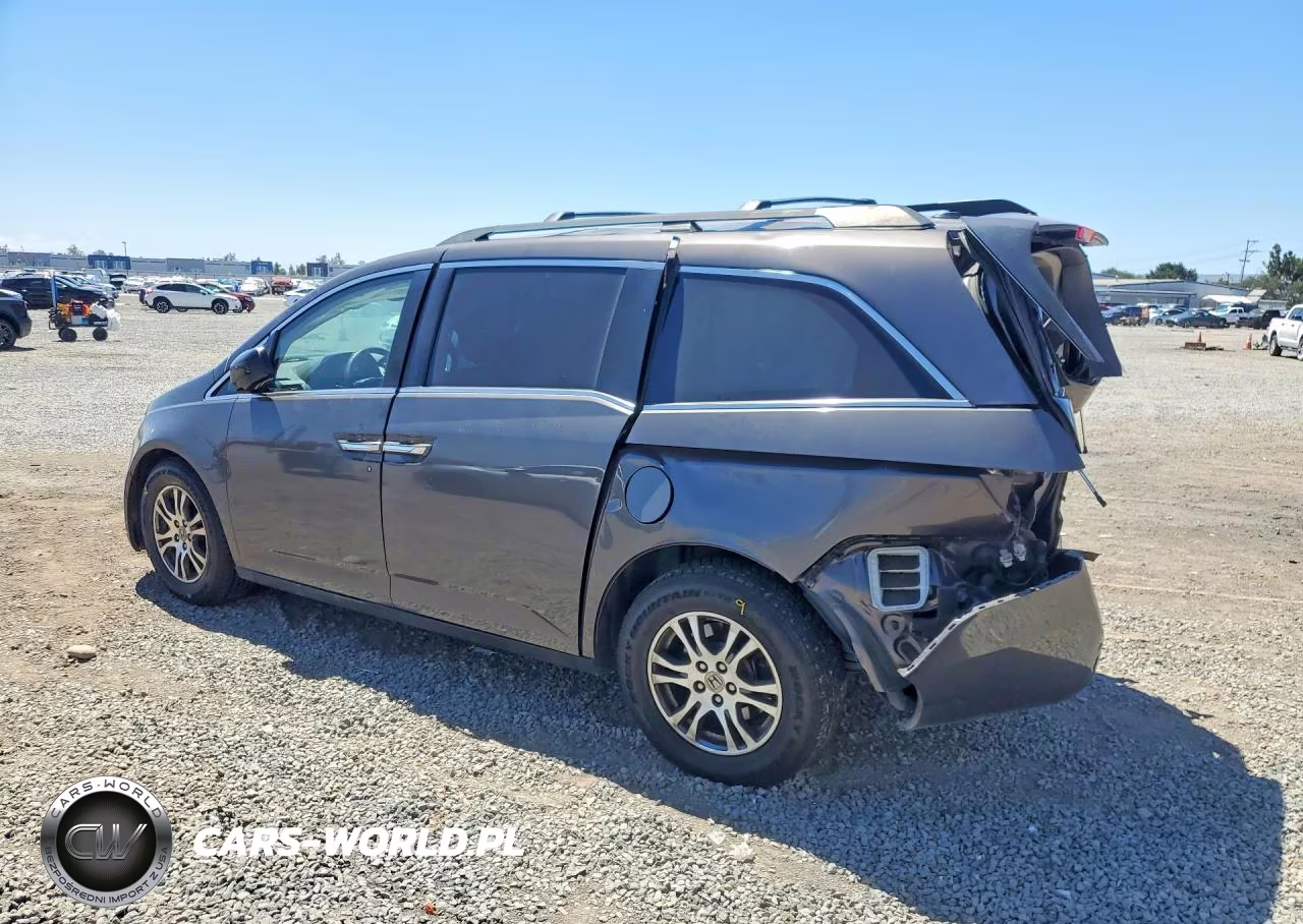 2013 Honda Odyssey Exl VIN:5FNRL5H62DB024540 - 2