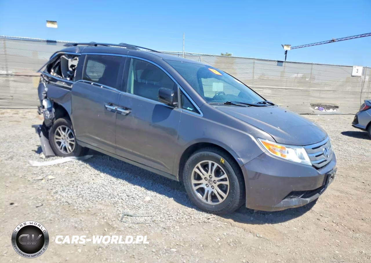2013 Honda Odyssey Exl VIN:5FNRL5H62DB024540 - 4