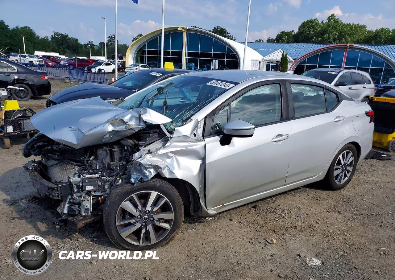 2020 Nissan Versa Sv VIN:3N1CN8EV8LL825733 - 1