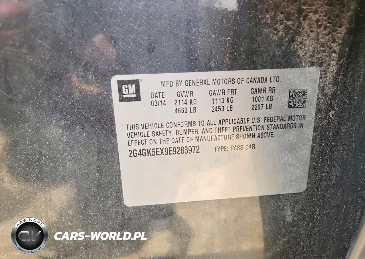 2014 Buick Regal VIN:2G4GK5EX9E9283972 - 12