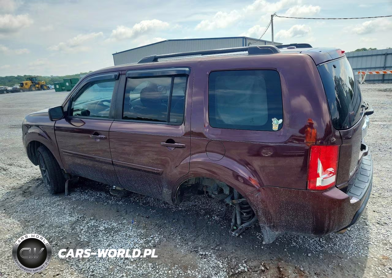 2009 Honda Pilot Exl VIN:5FNYF48559B035351 - 2