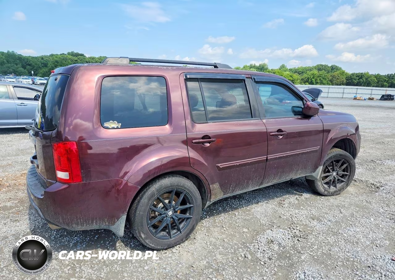 2009 Honda Pilot Exl VIN:5FNYF48559B035351 - 3