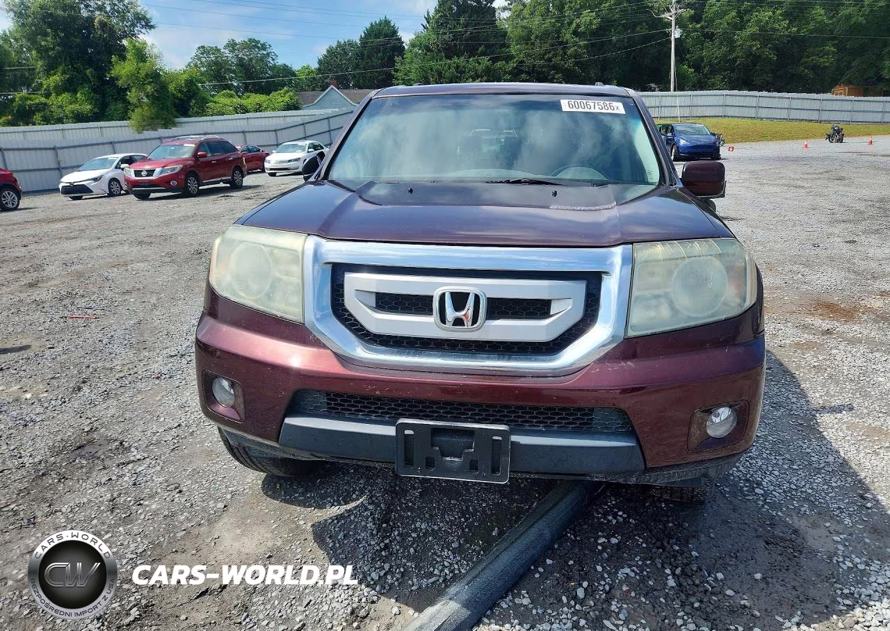 2009 Honda Pilot Exl VIN:5FNYF48559B035351 - 5