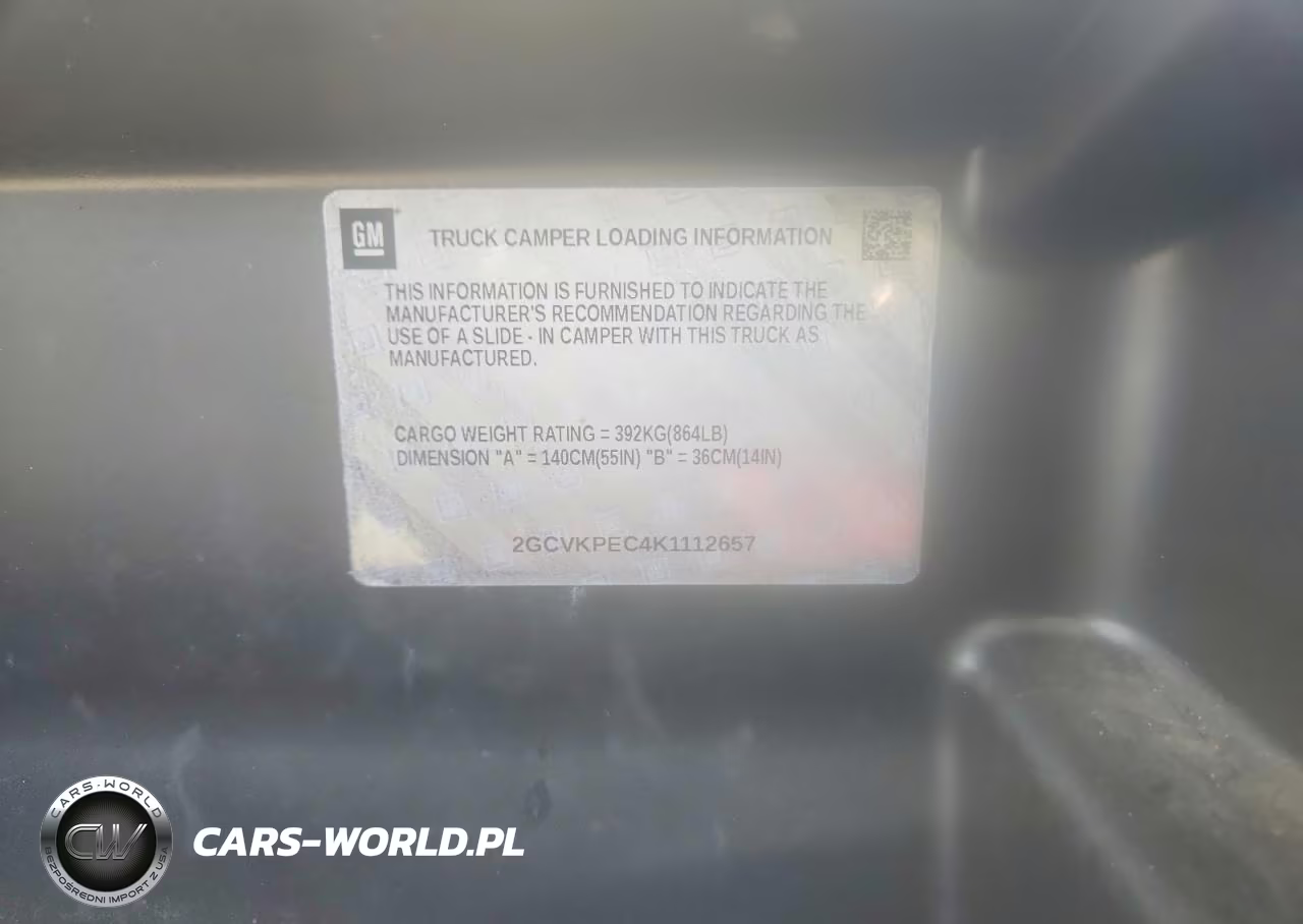 2019 Chevrolet Silverado Ld K1500 Lt VIN:2GCVKPEC4K1112657 - 12