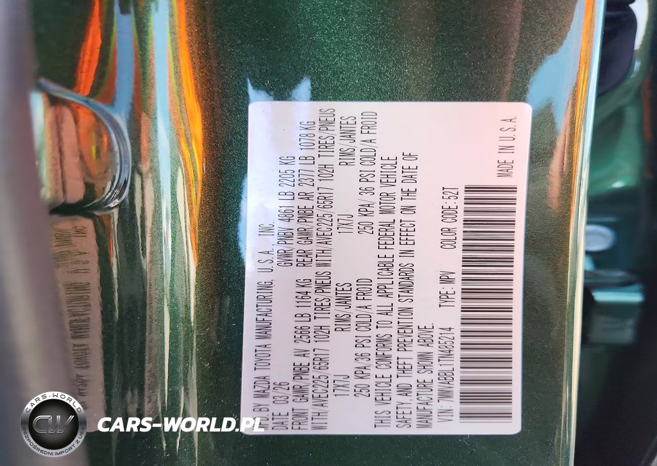 2026 Mazda Cx-50 Preferred VIN:7MMVABBL1TN485214 - 14