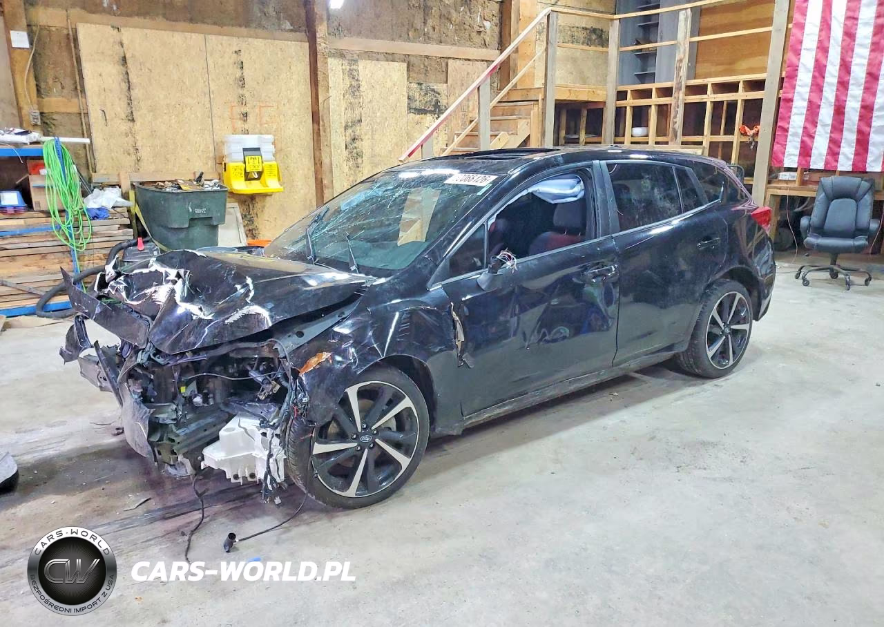 2022 Subaru Impreza Sport VIN:4S3GTAM63N3700305 - 1