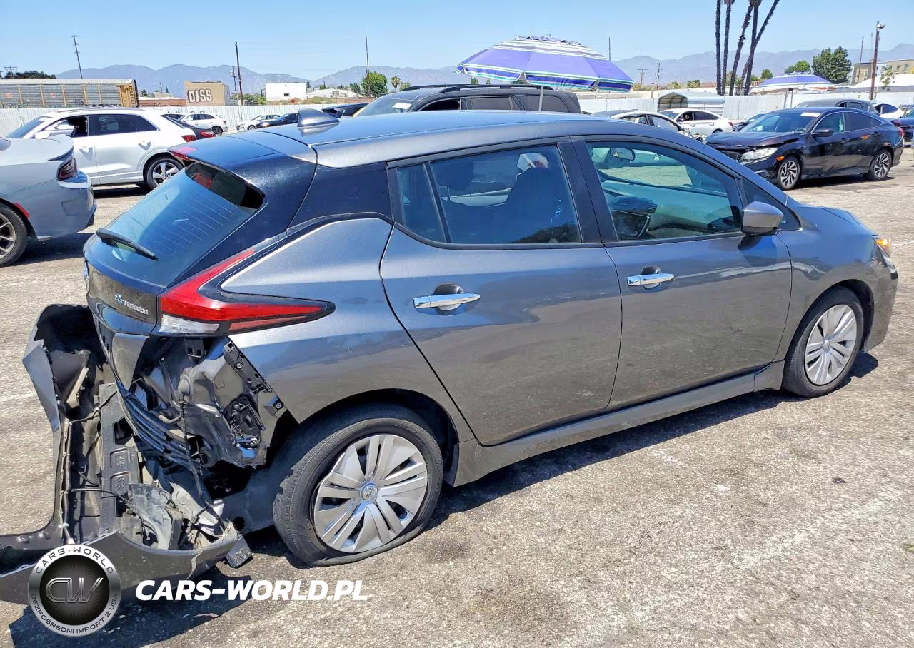 2022 Nissan Leaf S VIN:1N4AZ1BV2NC561482 - 3