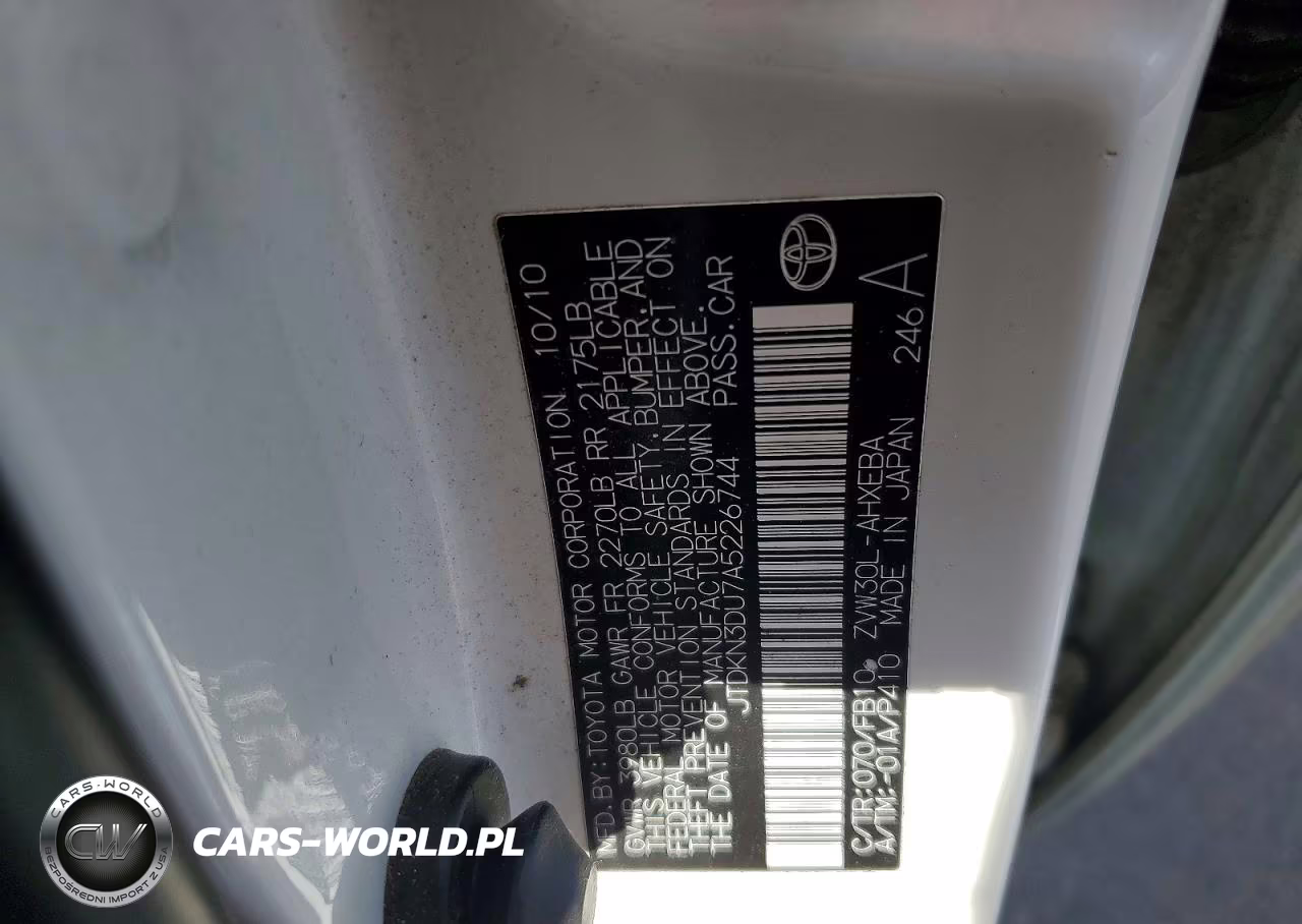 2010 Toyota Prius Ii VIN:JTDKN3DU7A5226744 - 12