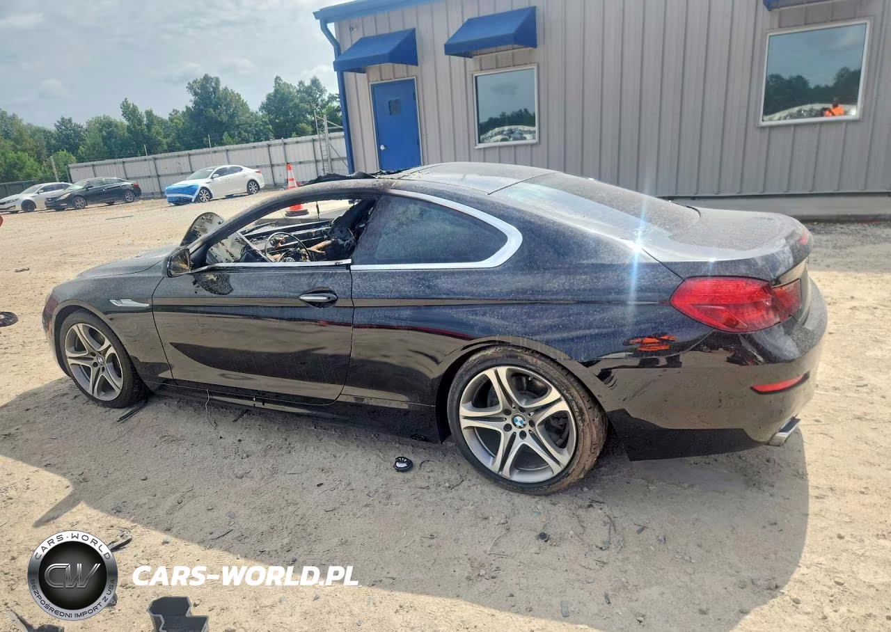 2012 BMW 650 I VIN:WBALX3C58CC528550 - 2