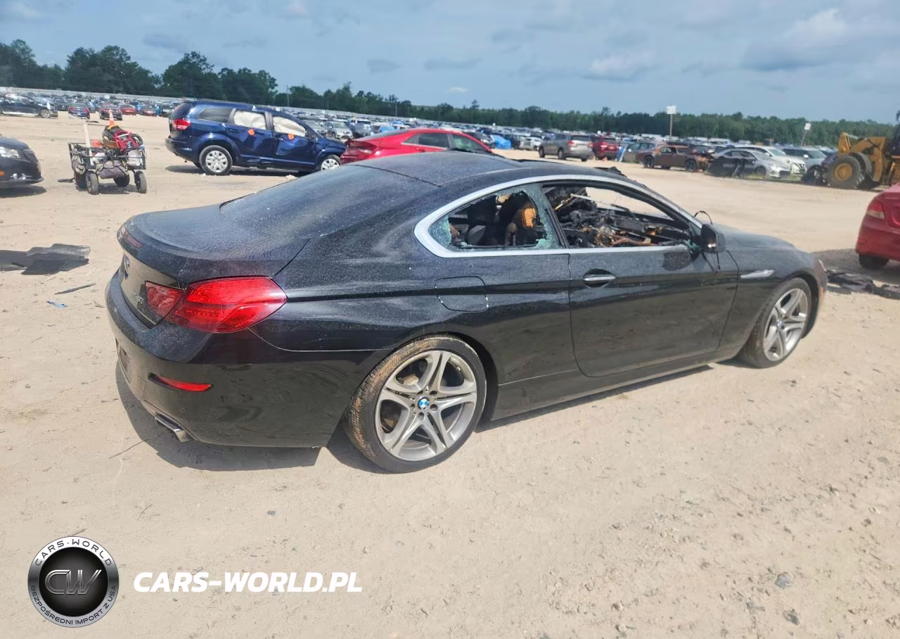 2012 BMW 650 I VIN:WBALX3C58CC528550 - 3